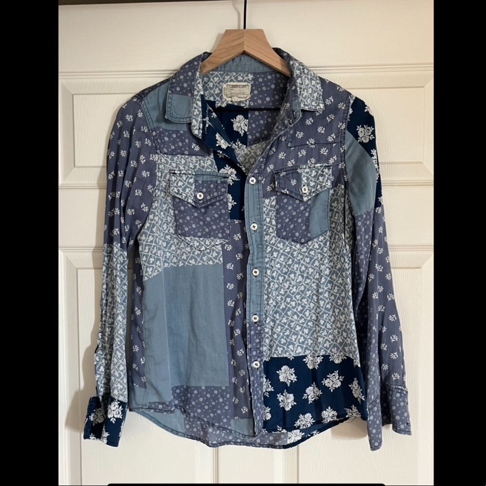 Current Elliot Button Up Top Size 1 - image 1